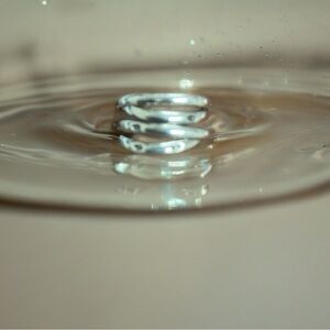 Adjustable silver ring